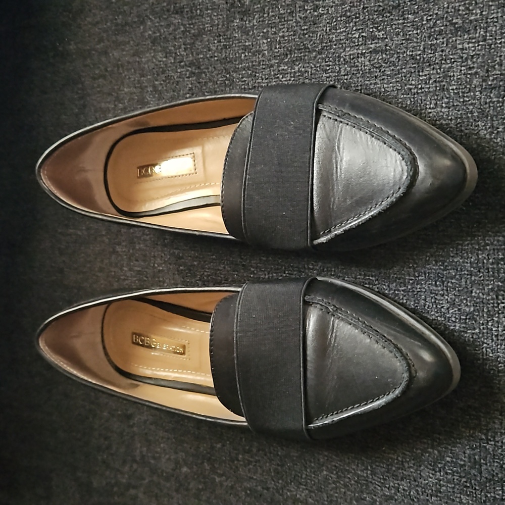 BCBG Black Flats